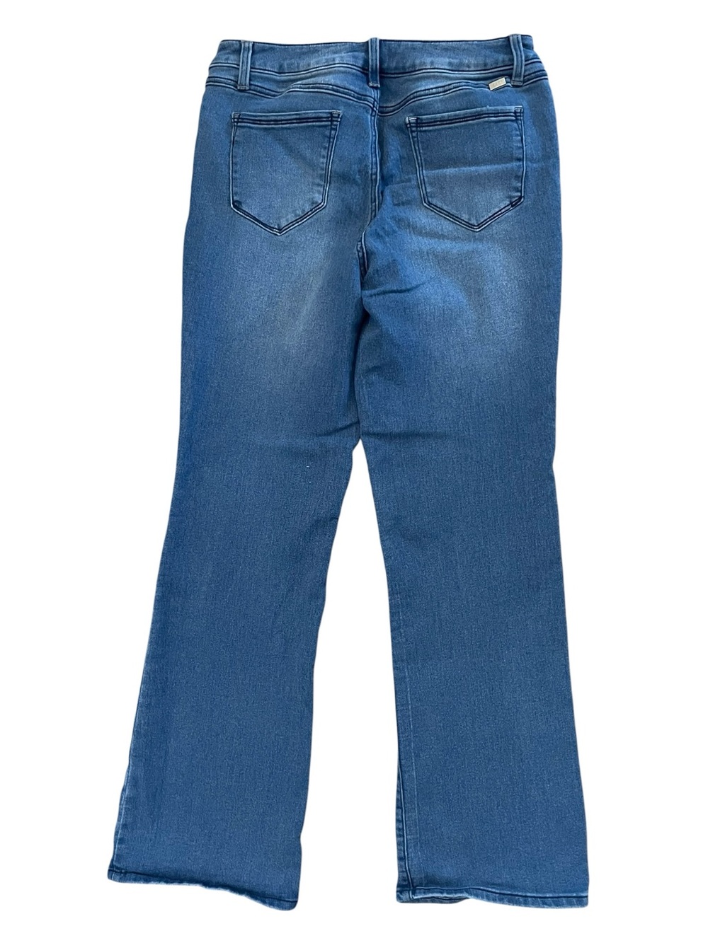 1822 Denim Straight Leg Jeans in Medium Blue Wash - Picture 3 of 6